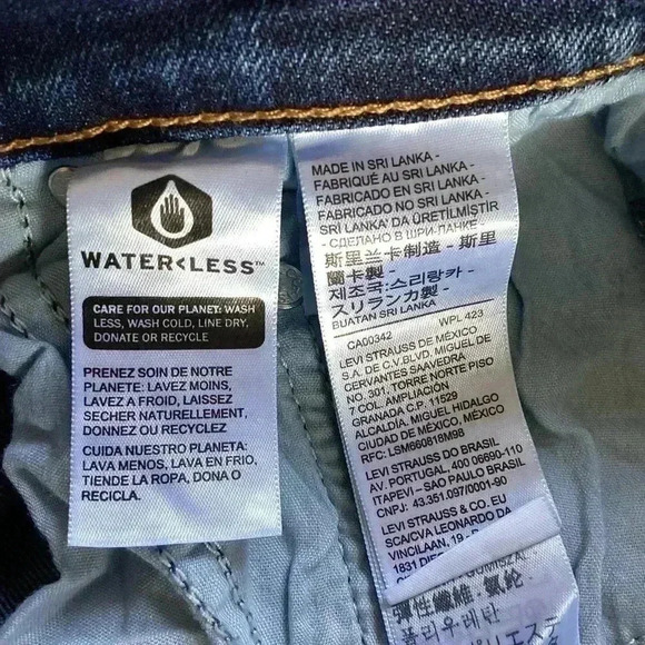 Levi's SilverTab High Waist Mom Jean Jeans Size 28*27 NWT relaxed & tapered leg - Picture 9 of 9